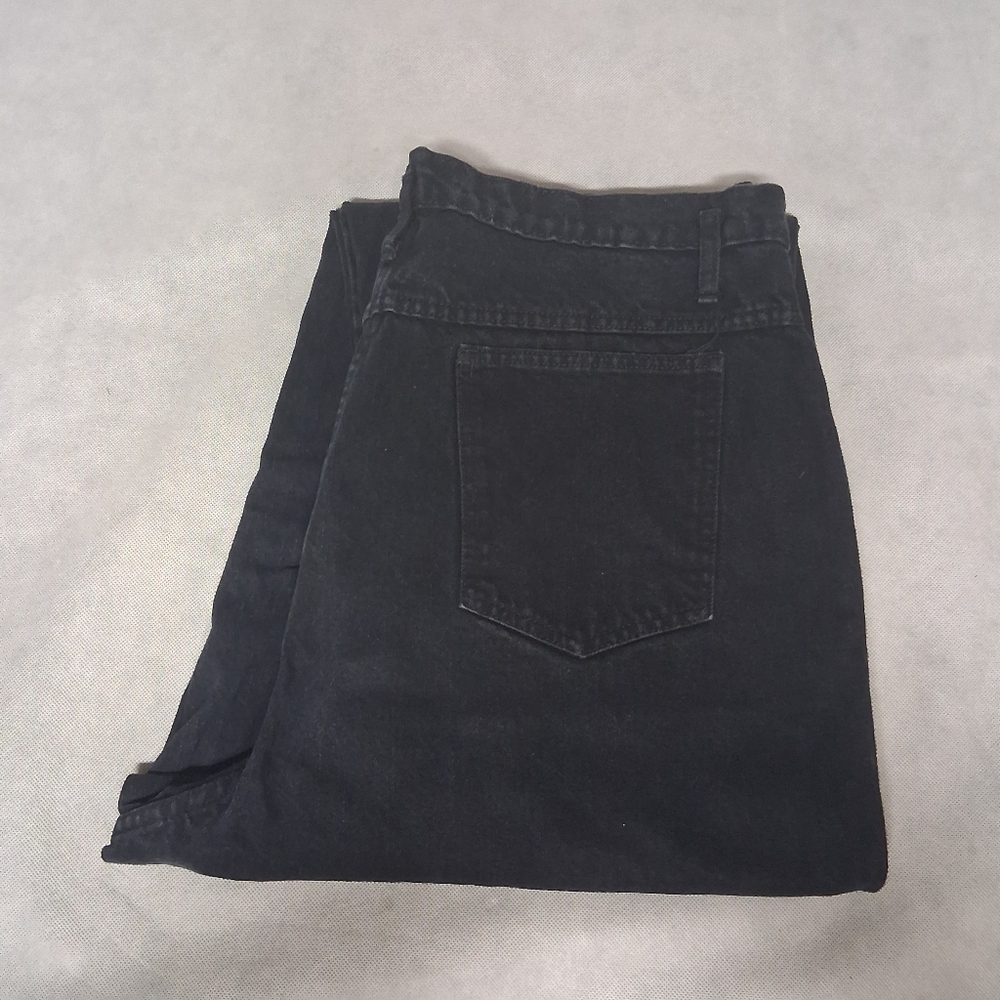 Forenza Black Jeans 18 35x32 Tapered Leg